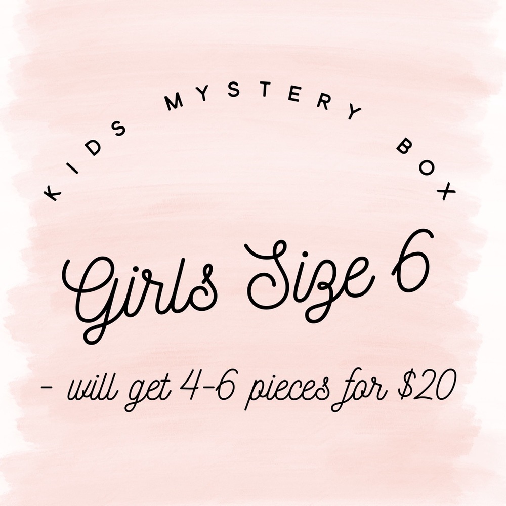 Various brand girls 6 clothing
